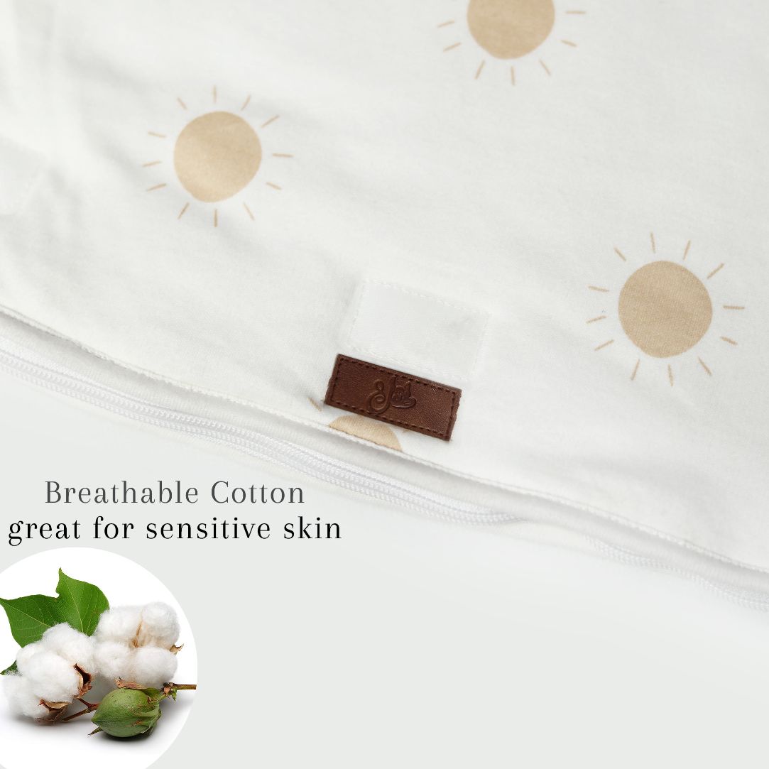 Ivory Cream Sun Baby Sleeping Bag