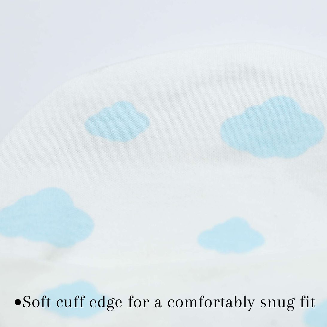 Baby Cap Light Blue Cloud