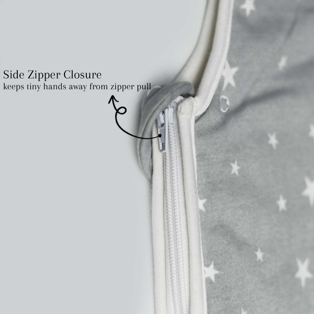 Grey Stars Baby Sleeping Bag