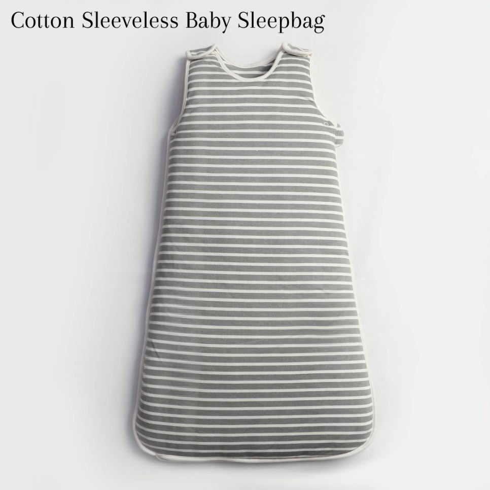 Grey Strips Baby Sleeping Bag