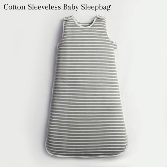 Grey Strips Baby Sleeping Bag