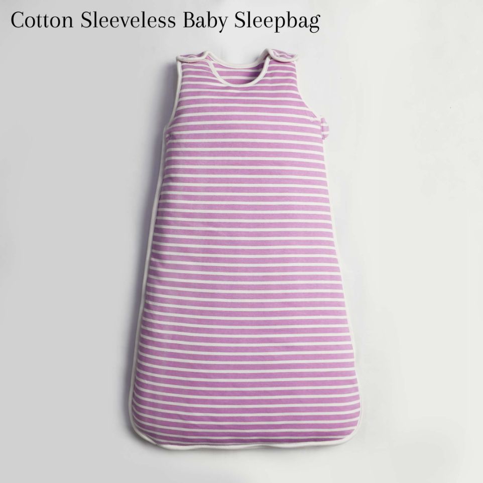 Lilac Stripes Baby Sleeping Bag