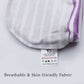 Baby Cap Lilac Strips