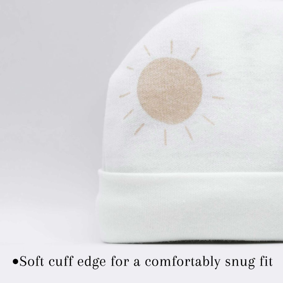 Baby Cap Ivory Cream Sun